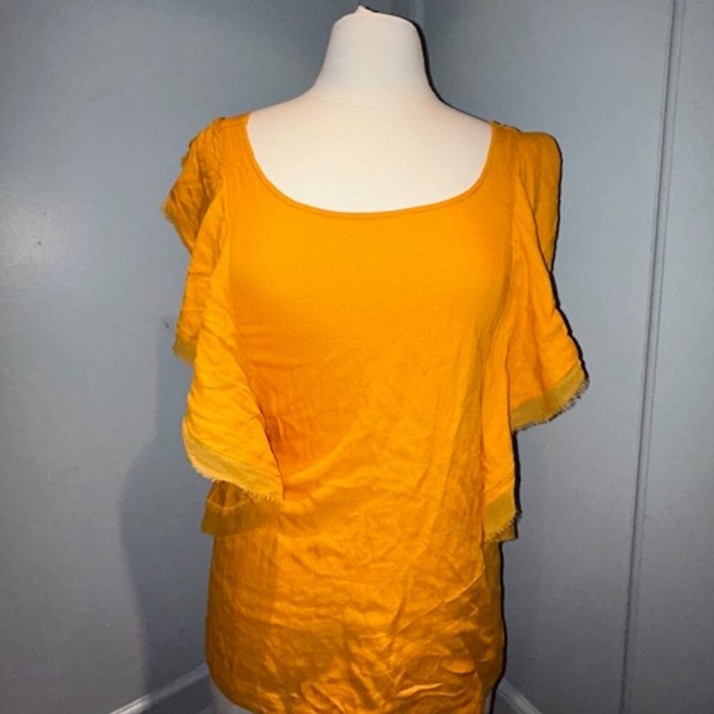 *LIKE NEW* Ella Moss Orange Top (Size Small)